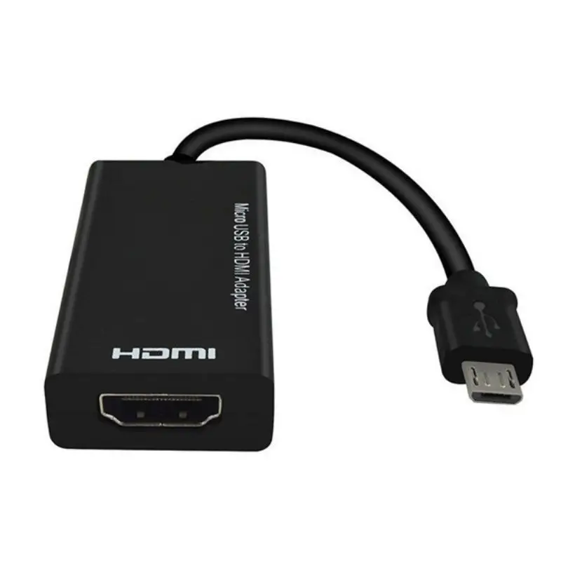 Micro USB Male to HDMI Female Adapter 1080P Cable for Android Phone Tablet TV Support 192KHz Digital Audio / 60Hz HD Video | Электроника