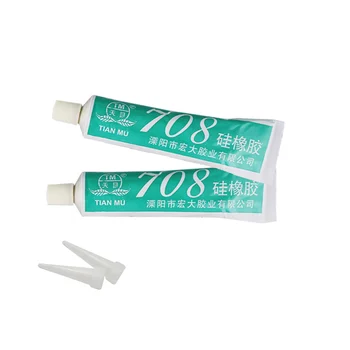 2PCS 708 Silicone Rubber Sealant Electronic Positioning Adhesive Insulating Organic Sealant White 45g For Electronic Industry
2PCS 708 Silicone Rubber Sealant Electronic Positioning Adhesive Insulating Organic Sealant White 45g For Electronic Industry