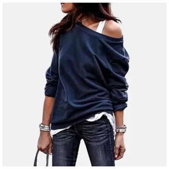 One Shoulder Sweatshirts Navy Blue Hoodie Poleron Mujer 2019 Harajuku Loose Women Ulzzang Long Sleeve Plain Black Hoodie Solid
One Shoulder Sweatshirts Navy Blue Hoodie Poleron Mujer 2019 Harajuku Loose Women Ulzzang Long Sleeve Plain Black Hoodie Solid
