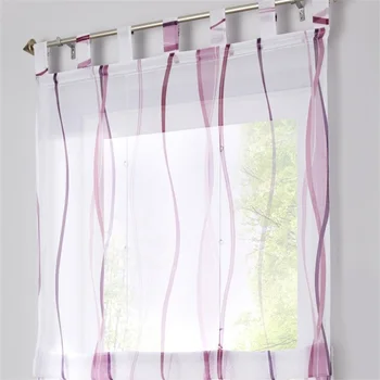 American Sling Top Curtain Short Curtain For Study Kitchen Striped Tulle Curtain Finished Curtain Modern Home Decoration D003#4
American Sling Top Curtain Short Curtain For Study Kitchen Striped Tulle Curtain Finished Curtain Modern Home Decoration D003#4