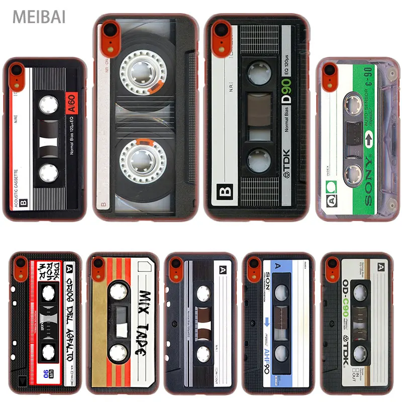 MEIBAI Cassette audio tape transparent hard case for iphone X 6 6s 8 plus 7 plus X XR XS 5 SE 4 Xsmax 6s plus iphone 7 case
MEIBAI Cassette audio tape transparent hard case for iphone X 6 6s 8 plus 7 plus X XR XS 5 SE 4 Xsmax 6s plus iphone 7 case