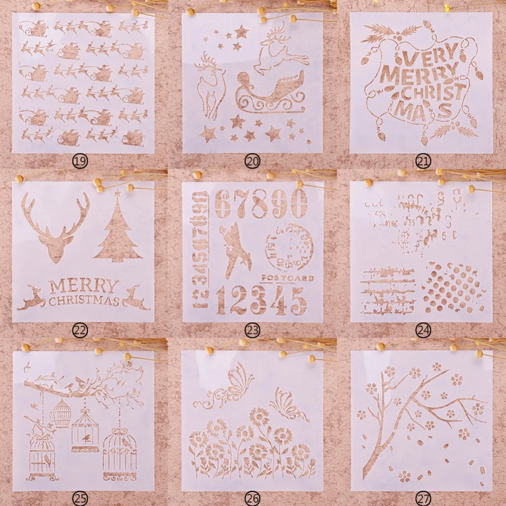 Christmas Drawing Airbrush Painting Stencil Kids Chrildren Gift DIY Craft Album Decor #259451
Christmas Drawing Airbrush Painting Stencil Kids Chrildren Gift DIY Craft Album Decor #259451