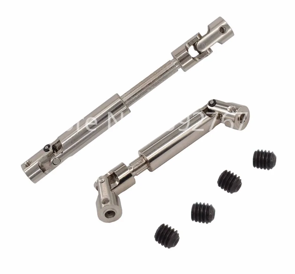 2Pcs RC SCX10 Steel Universal Drive Shaft With CVD90-115mm 110-155mm D90 For 1/10 Scale Models RC Car AXIAL Crawler TF2
2Pcs RC SCX10 Steel Universal Drive Shaft With CVD90-115mm 110-155mm D90 For 1/10 Scale Models RC Car AXIAL Crawler TF2