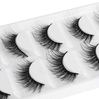 5 Pairs Natural Mink False Eyelashes 3D Thick LongEyelash Wispy Charming Fake Eye Lashes Fluffy eyelashes Extension Makeup Tool
5 Pairs Natural Mink False Eyelashes 3D Thick LongEyelash Wispy Charming Fake Eye Lashes Fluffy eyelashes Extension Makeup Tool