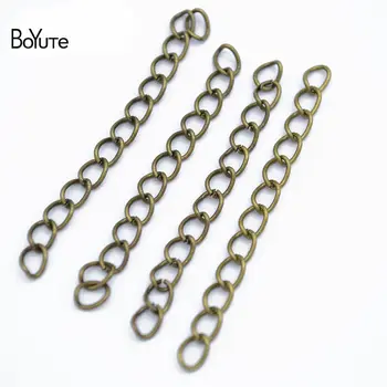 BoYuTe (500 Pieces/Lot) Vintage Antique Bronze Metal Iron 5CM 7CM Tail Chain Extension Diy Hand Made Jewelry Accessories
BoYuTe (500 Pieces/Lot) Vintage Antique Bronze Metal Iron 5CM 7CM Tail Chain Extension Diy Hand Made Jewelry Accessories