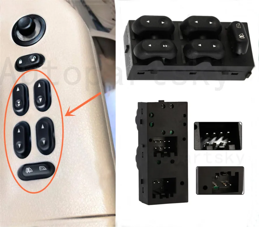Great Quality 5L1Z-14529-AA 5L1Z14529AA For Ford F150 04-08 Lincoln Power Window Master Switch Front LH Driver Side Left Side
Great Quality 5L1Z-14529-AA 5L1Z14529AA For Ford F150 04-08 Lincoln Power Window Master Switch Front LH Driver Side Left Side