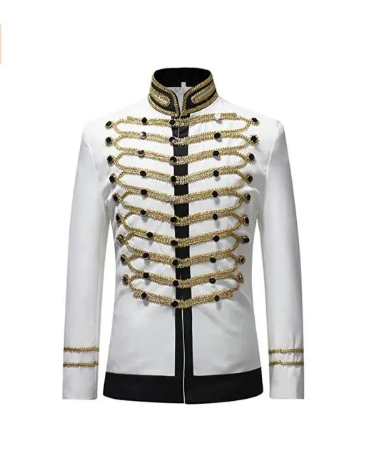 Prince Cosplay Costume Blazer Jacket Men's Rococo Medieval 18th Century Jacket military jacket custom made
Prince Cosplay Costume Blazer Jacket Men's Rococo Medieval 18th Century Jacket military jacket custom made