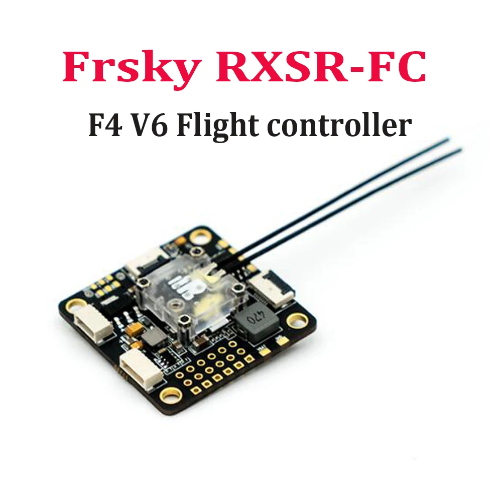 FrSky RXSR-FC F4 V6 Flight Controller with RXSR Receiver MPU6000 OSD Supports 3-6S for RC FPV Drone Floss 210mm ZMR250
FrSky RXSR-FC F4 V6 Flight Controller with RXSR Receiver MPU6000 OSD Supports 3-6S for RC FPV Drone Floss 210mm ZMR250