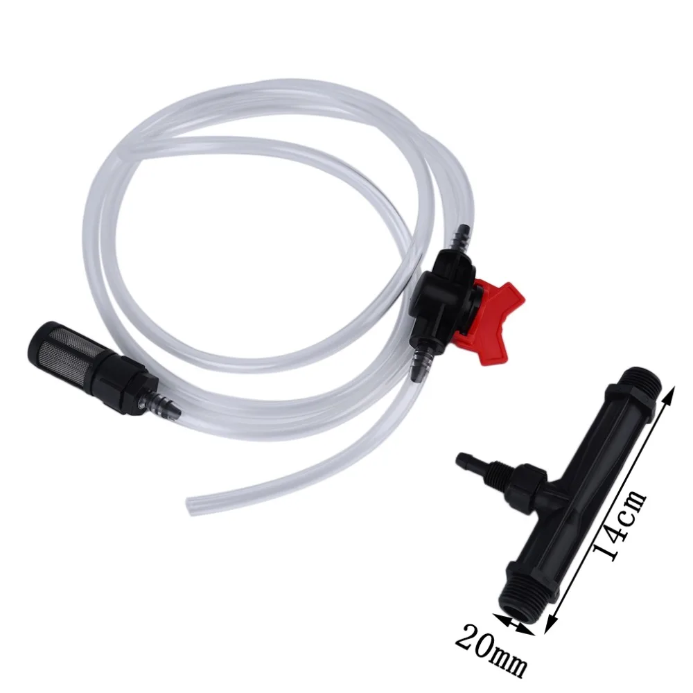 3/4" Thread Irrigation Venturi Fertilizer Injectors Device+Irrigation Garden Water Tube pipe with Flow Control Switch Filter Kit
3/4" Thread Irrigation Venturi Fertilizer Injectors Device+Irrigation Garden Water Tube pipe with Flow Control Switch Filter Kit