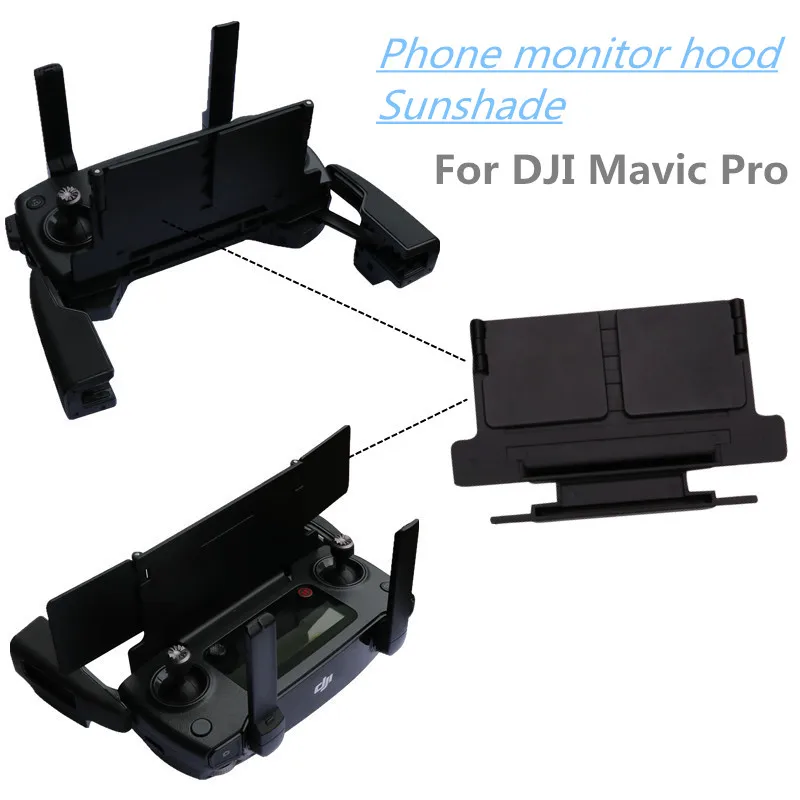 MAVIC PRO ,SPARK accessories Phone monitor hood Sunshade For DJI MAVIC PRO DJI SPARK
MAVIC PRO ,SPARK accessories Phone monitor hood Sunshade For DJI MAVIC PRO DJI SPARK
