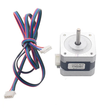 5pcs 17HS3401 4-lead Nema 17 Stepper Motor 42 motor 42BYGH 1.3A CE CNC Laser and 3D printer Grind Foam Plasma Cut cnc parts
5pcs 17HS3401 4-lead Nema 17 Stepper Motor 42 motor 42BYGH 1.3A CE CNC Laser and 3D printer Grind Foam Plasma Cut cnc parts