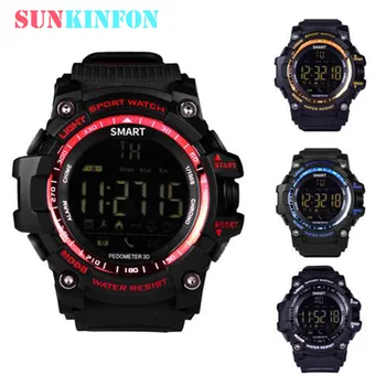 Smart Watch SKEX16 Xwatch Sports Bluetooth 4.0 5ATM Waterproof IP67 Smartwatch Wristband Stopwatch Alarm Clock LONG TIME STANDBY
Smart Watch SKEX16 Xwatch Sports Bluetooth 4.0 5ATM Waterproof IP67 Smartwatch Wristband Stopwatch Alarm Clock LONG TIME STANDBY