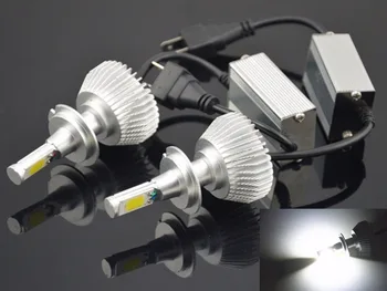2pcs H1 H3 H4 H7 H11 40W 80W 6000K 12V/24V LED Headlight Conversion Kit Head Car Xenon White Lamp High Low Kit Globes Bulbs
2pcs H1 H3 H4 H7 H11 40W 80W 6000K 12V/24V LED Headlight Conversion Kit Head Car Xenon White Lamp High Low Kit Globes Bulbs