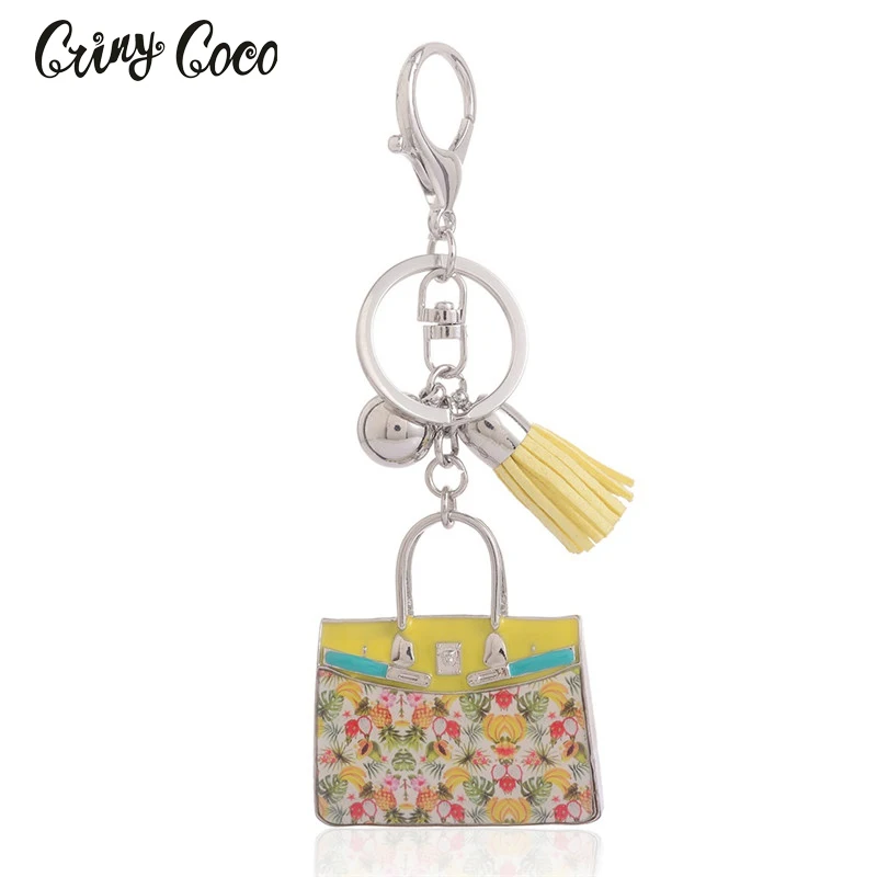 Key Chain for Women&Girl Bag Keychain Charm Metal Trendy Enamel Zinc Alloy Key Ring Cute Handbag Shape Jewelry New 2018
Key Chain for Women&Girl Bag Keychain Charm Metal Trendy Enamel Zinc Alloy Key Ring Cute Handbag Shape Jewelry New 2018