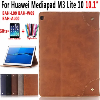 Retro Leather Book Style Smart Auto Sleep Awake Book Shell Cover Case for Huawei Mediapad M3 Lite 10 10.1 Coque Capa Funda
Retro Leather Book Style Smart Auto Sleep Awake Book Shell Cover Case for Huawei Mediapad M3 Lite 10 10.1 Coque Capa Funda