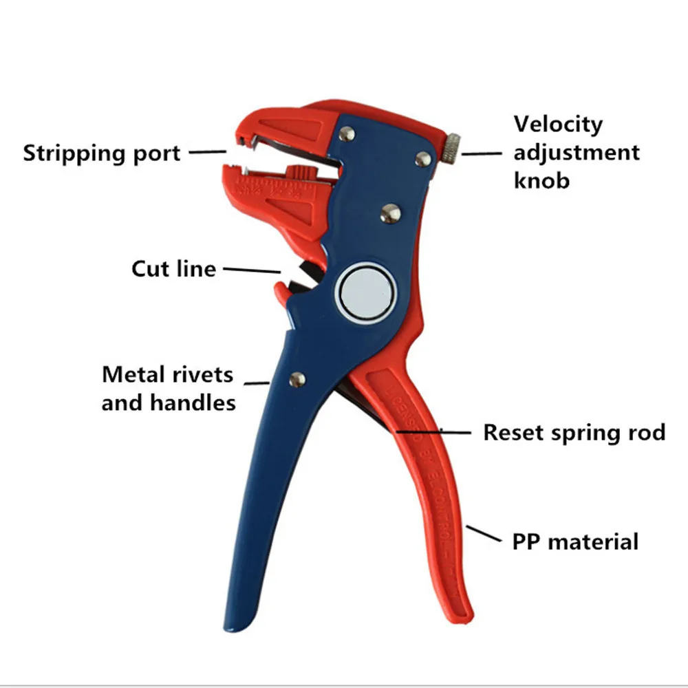 Multifunction 2 in 1 Adjustable Olecranon Pliers Automatic Cable Wire Stripper and Cutter Eagle Nose Pliers for Repair Tool
Multifunction 2 in 1 Adjustable Olecranon Pliers Automatic Cable Wire Stripper and Cutter Eagle Nose Pliers for Repair Tool