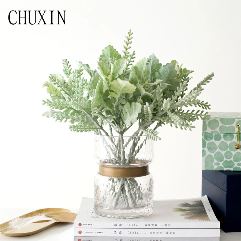 Artificial Plants Green Leaves Decorative Flower Accessories Home Wedding Decoration Fake Flower
Artificial Plants Green Leaves Decorative Flower Accessories Home Wedding Decoration Fake Flower