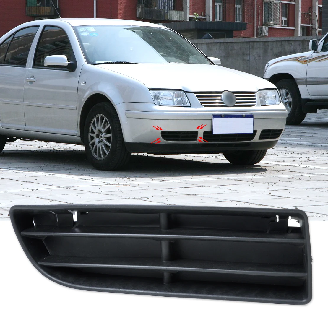 DWCX 1J5853666C Front Right Bumper Lower Grill Vent for VW Volkswagen Jetta Bora MK4 1999 2000 2001 2002 2003 2004
DWCX 1J5853666C Front Right Bumper Lower Grill Vent for VW Volkswagen Jetta Bora MK4 1999 2000 2001 2002 2003 2004