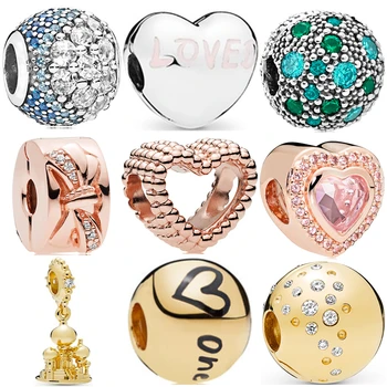 Original Silver Color Rose Gold Color Zircon Clip Mickey star Snowman Bead Charm Fit Pandora Bracelet Necklace DIY Women Jewelry
Original Silver Color Rose Gold Color Zircon Clip Mickey star Snowman Bead Charm Fit Pandora Bracelet Necklace DIY Women Jewelry