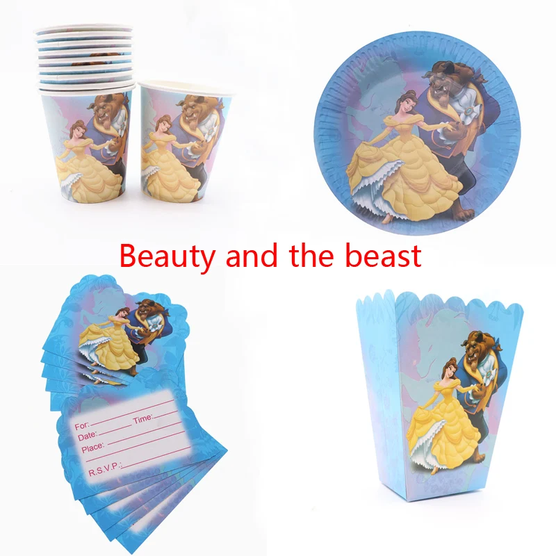 6pcs/10pcs Beauty and the Beast Plate Cup Card Christmas Child Happy Birthday Wedding Party Decoration Supplies home
6pcs/10pcs Beauty and the Beast Plate Cup Card Christmas Child Happy Birthday Wedding Party Decoration Supplies home