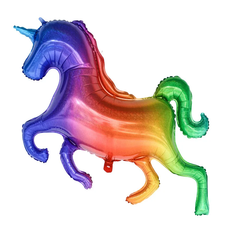 Large Rainbow Horse Foil Balloons Rainbow Unicorn Ballon Horse Globos Unicorn party Birthday party Decorations kids Animal Ball
Large Rainbow Horse Foil Balloons Rainbow Unicorn Ballon Horse Globos Unicorn party Birthday party Decorations kids Animal Ball