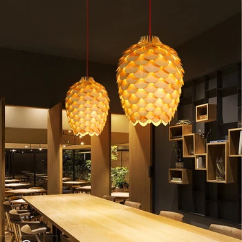 New arrival Modern wooden pinecone king pendant lamp dia 30cm/38cm restaurant hanging ceiling lamps retro industrial lighting
New arrival Modern wooden pinecone king pendant lamp dia 30cm/38cm restaurant hanging ceiling lamps retro industrial lighting