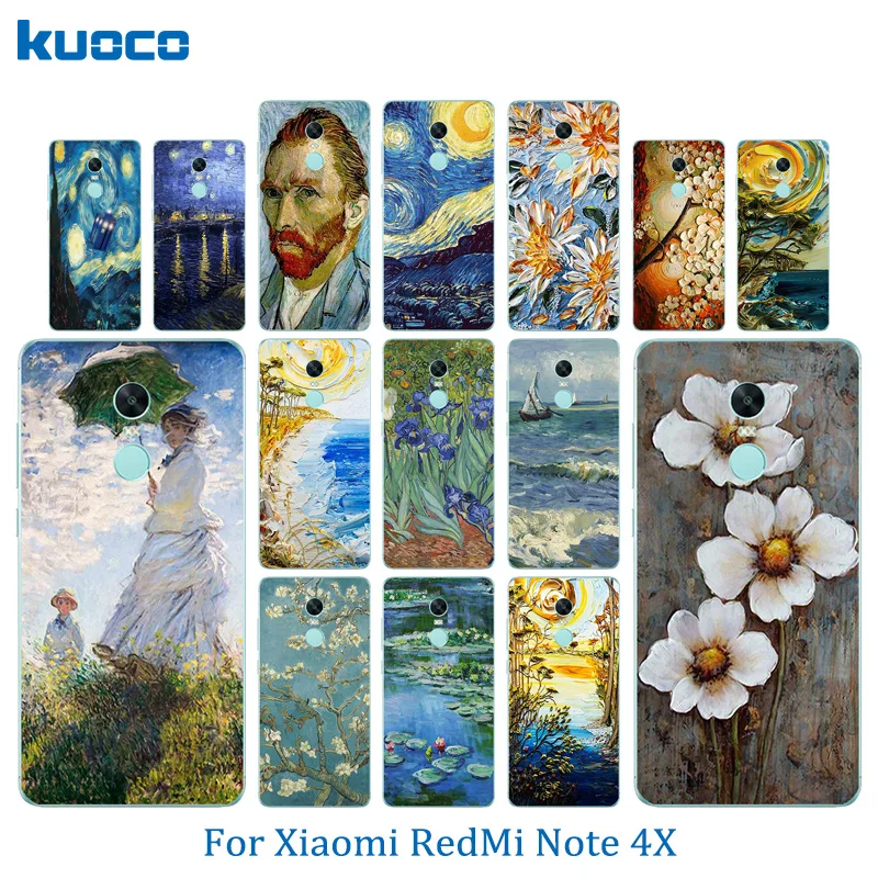 For Xiaomi Redmi Note 4X Case Soft Phone Back Cover Van Gogh Pattern for Redmi Note 4 Global Version Cases Fundas Coque
For Xiaomi Redmi Note 4X Case Soft Phone Back Cover Van Gogh Pattern for Redmi Note 4 Global Version Cases Fundas Coque