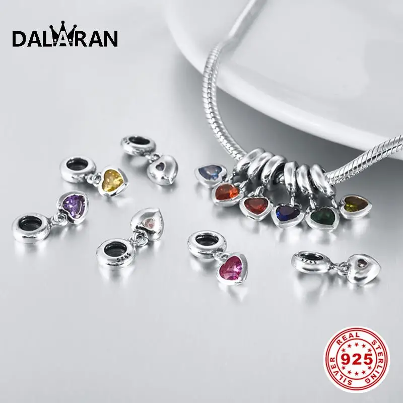 DALARAN Necklace 12 Color Pendant 925 Sterling Silver Birthstone Glamour Fashion Jewelry DIY Woman Bracelet Accessories Gift
DALARAN Necklace 12 Color Pendant 925 Sterling Silver Birthstone Glamour Fashion Jewelry DIY Woman Bracelet Accessories Gift