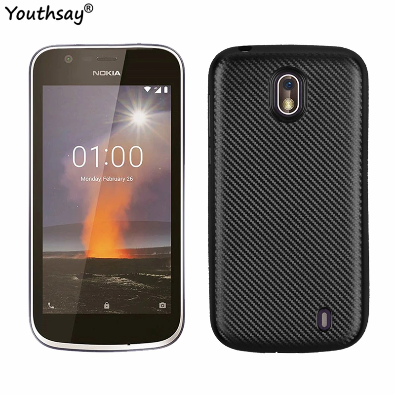 Чехол для Nokia 1 роскошный армированный резиновый силиконовый чехол телефона