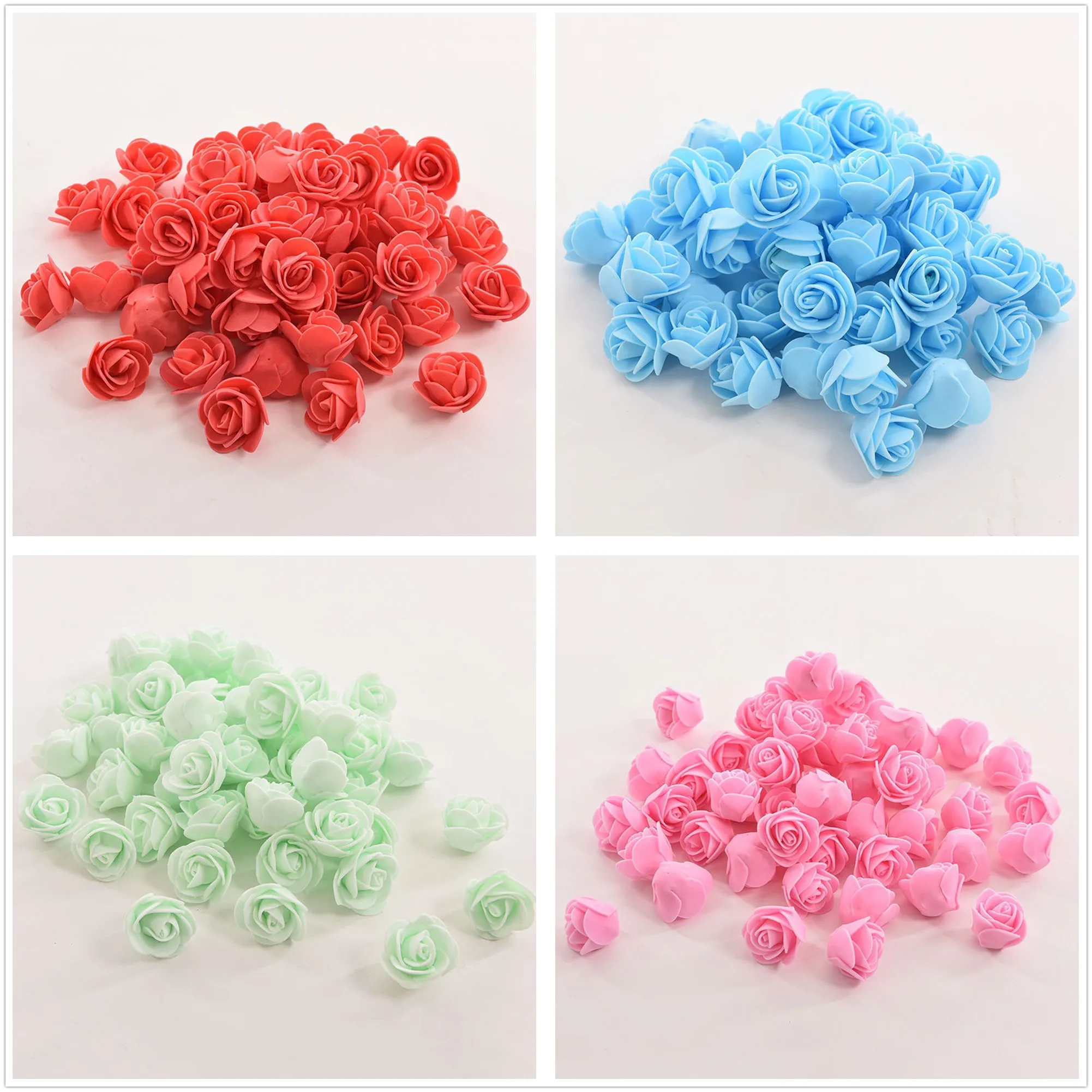 500Pcs 3.5cm Mini PE Foam Rose Heads Artificial Silk Flowers For Home Garden DIY Pompom Wreaths Wedding Decor Supplies
500Pcs 3.5cm Mini PE Foam Rose Heads Artificial Silk Flowers For Home Garden DIY Pompom Wreaths Wedding Decor Supplies