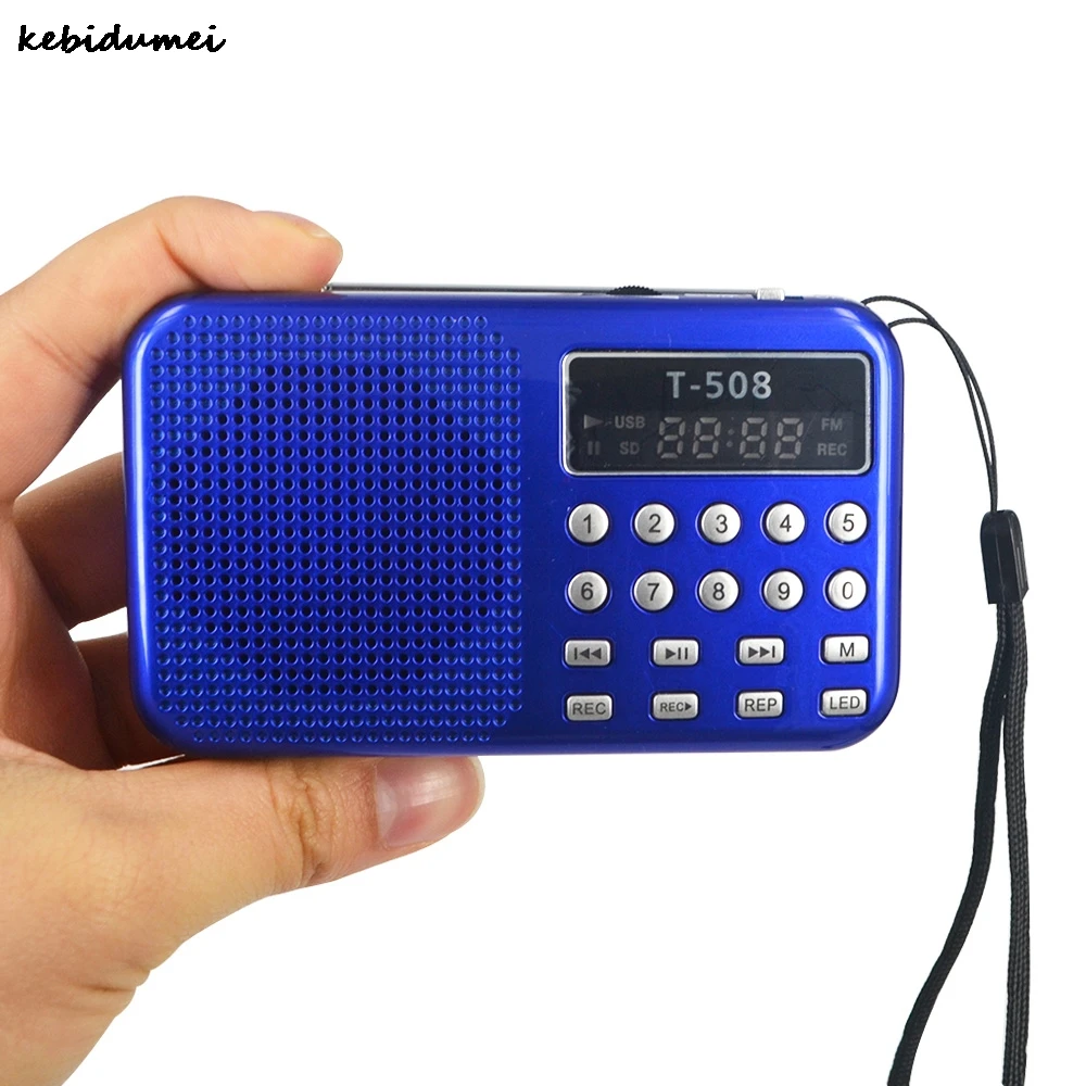 Kebidumei Mini Portable 50mm Internal Magnetic LED Stereo FM Radio Speaker USB Port TF Card MP3 Music Player Wholesale
Kebidumei Mini Portable 50mm Internal Magnetic LED Stereo FM Radio Speaker USB Port TF Card MP3 Music Player Wholesale