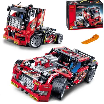608pcs Race Truck Car 2 In 1 Transformable Firefighting Truck Model Building Block Sets Toys Kids Gift
608pcs Race Truck Car 2 In 1 Transformable Firefighting Truck Model Building Block Sets Toys Kids Gift