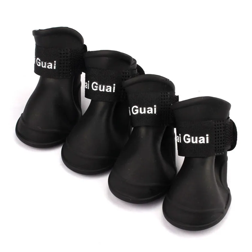 Dropshipping Luck High Quality 4pcs 1 Set Dog Shoes Candy Colors Boots Waterproof Rubber Pet Rain Shoes Booties &
Dropshipping Luck High Quality 4pcs 1 Set Dog Shoes Candy Colors Boots Waterproof Rubber Pet Rain Shoes Booties &