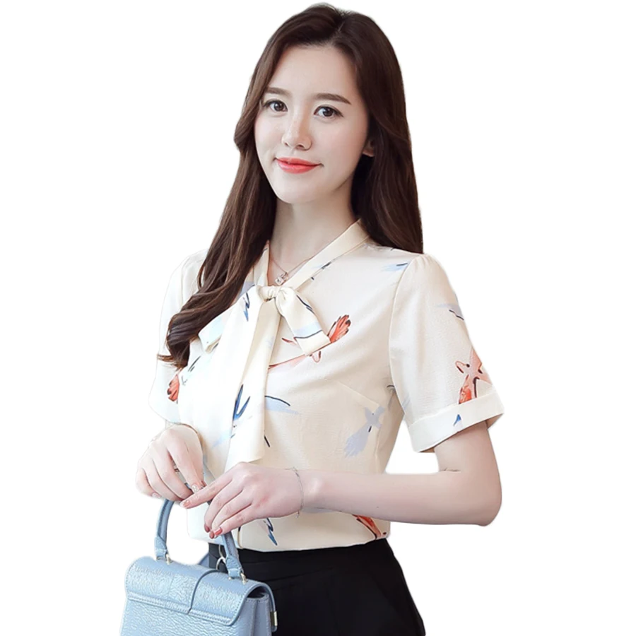 Tropical Print Ladies Blouses Office Evening Bow Ties Chiffon Blouse Women Flamingo Shirt Casacas Para Mujer Woman Tops D0091G
Tropical Print Ladies Blouses Office Evening Bow Ties Chiffon Blouse Women Flamingo Shirt Casacas Para Mujer Woman Tops D0091G