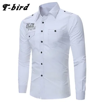 T-bird Autumn Winter Letter Print Long Sleeve Shirts Sweatshirt Mens Cardigan Moletom Masculino Casual Shirts Slim Shirt Tops
T-bird Autumn Winter Letter Print Long Sleeve Shirts Sweatshirt Mens Cardigan Moletom Masculino Casual Shirts Slim Shirt Tops