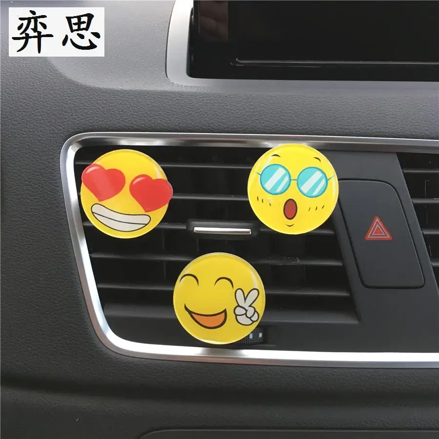 Happy sign Car perfume Funny smiley faces Car styling perfume Air conditioner decorative clamp car air freshener
Happy sign Car perfume Funny smiley faces Car styling perfume Air conditioner decorative clamp car air freshener