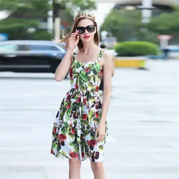 Women Dresses 2020 High Quality Summer Runway Backless Floral Printed Spaghetti Strap Elegant Lady Dress NPD0833N
Women Dresses 2020 High Quality Summer Runway Backless Floral Printed Spaghetti Strap Elegant Lady Dress NPD0833N