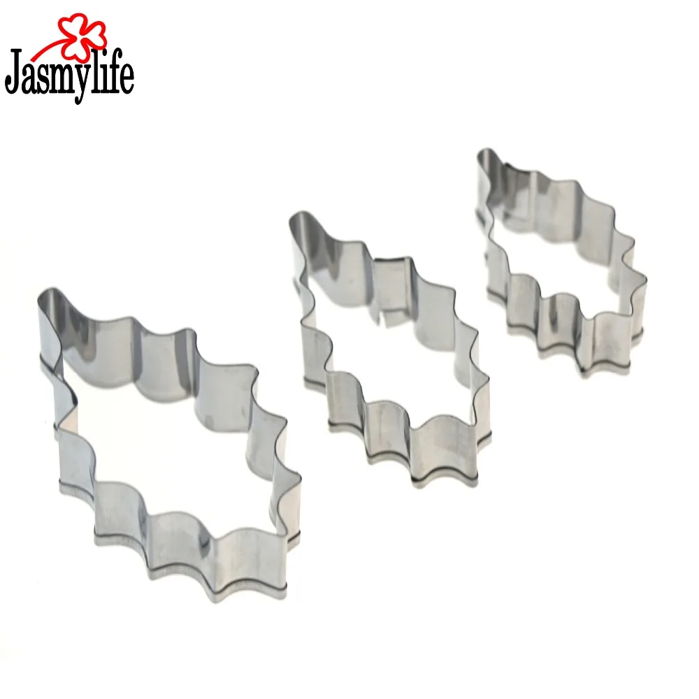 Mistletoe Christmas leaf lvyLeaf Pattern Cake Cookie Cutter Baking Mold Stainless Steel Biscuit Fondant Modeling Shape Tool
Mistletoe Christmas leaf lvyLeaf Pattern Cake Cookie Cutter Baking Mold Stainless Steel Biscuit Fondant Modeling Shape Tool