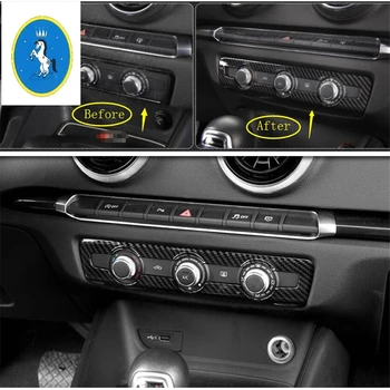 Yimaautotrims Auto Accessory Central Air Conditioning Decoration Cover Trim Carbon Fiber ABS Fit For Audi A3 V8 2014 - 2019
Yimaautotrims Auto Accessory Central Air Conditioning Decoration Cover Trim Carbon Fiber ABS Fit For Audi A3 V8 2014 - 2019