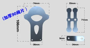 Air compressor head fittings, pump head valve plate, belt type piston machine valve plate 0.6 0.990 valve plate
Air compressor head fittings, pump head valve plate, belt type piston machine valve plate 0.6 0.990 valve plate