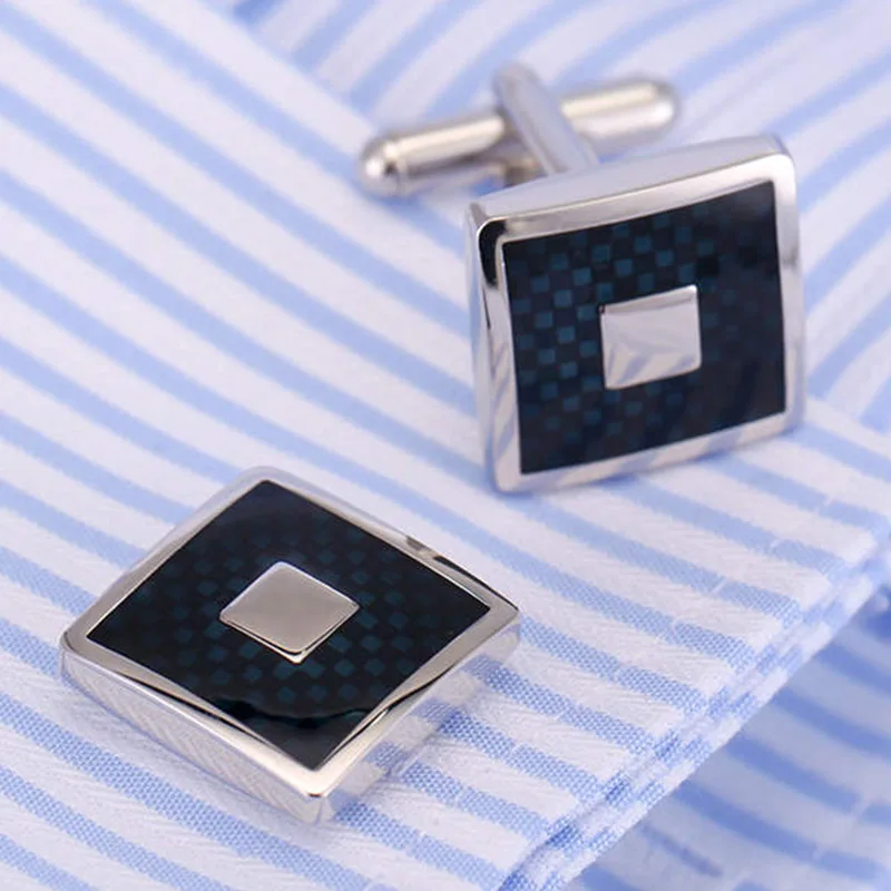 VAGULA 2017 NEW ARRIVAL High Quality Men's Cuff link Fibre Square In Square Silver Plating Men's Shirt Cufflinks Mens 16
VAGULA 2017 NEW ARRIVAL High Quality Men's Cuff link Fibre Square In Square Silver Plating Men's Shirt Cufflinks Mens 16