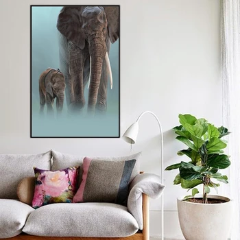 ZZ2386 Print Abstract Africa Elephant Son Oil Painting on Canvas Modern Giraffine Animal Wall Art Picture Poster For Living room
ZZ2386 Print Abstract Africa Elephant Son Oil Painting on Canvas Modern Giraffine Animal Wall Art Picture Poster For Living room