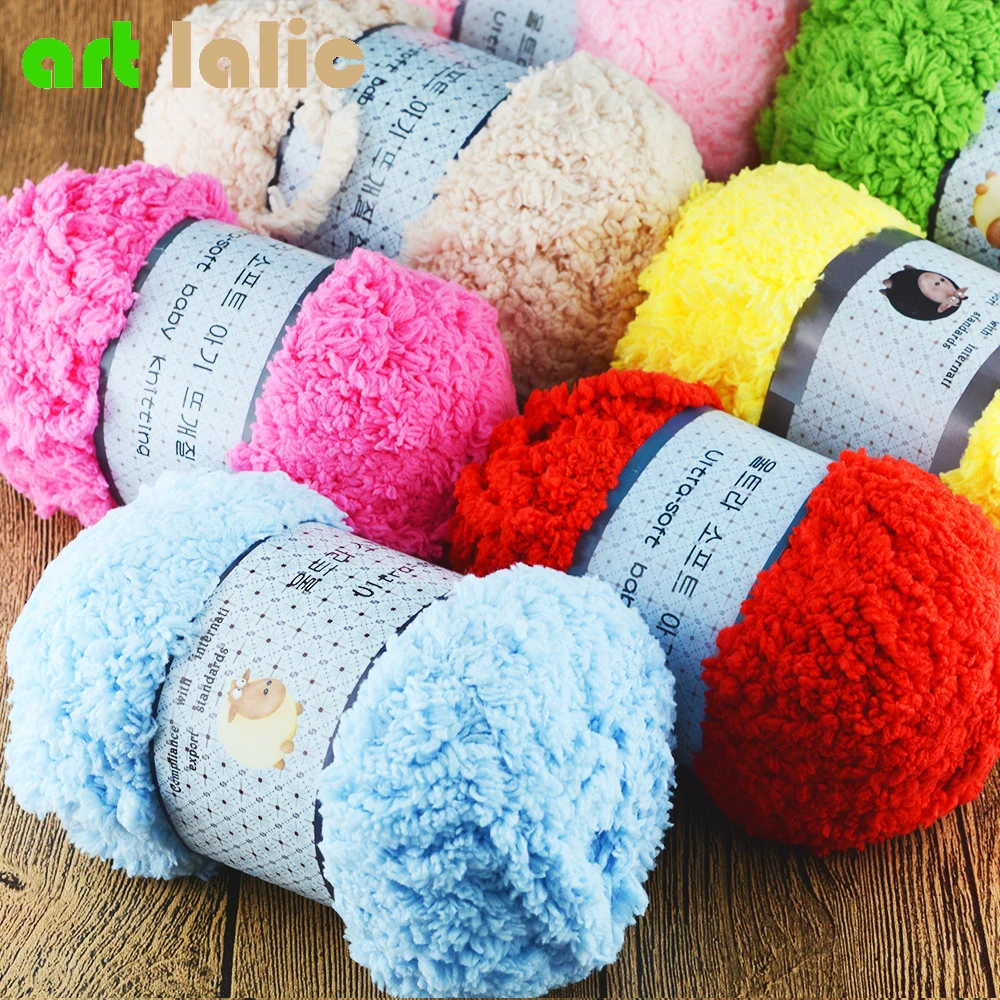 Super Soft Smooth Chunky Acrylic Double Knitting Wool Yarn ColorfulSkein Ball Yarn For DIY Knitting Craft Baby Clothes Hat
Super Soft Smooth Chunky Acrylic Double Knitting Wool Yarn ColorfulSkein Ball Yarn For DIY Knitting Craft Baby Clothes Hat