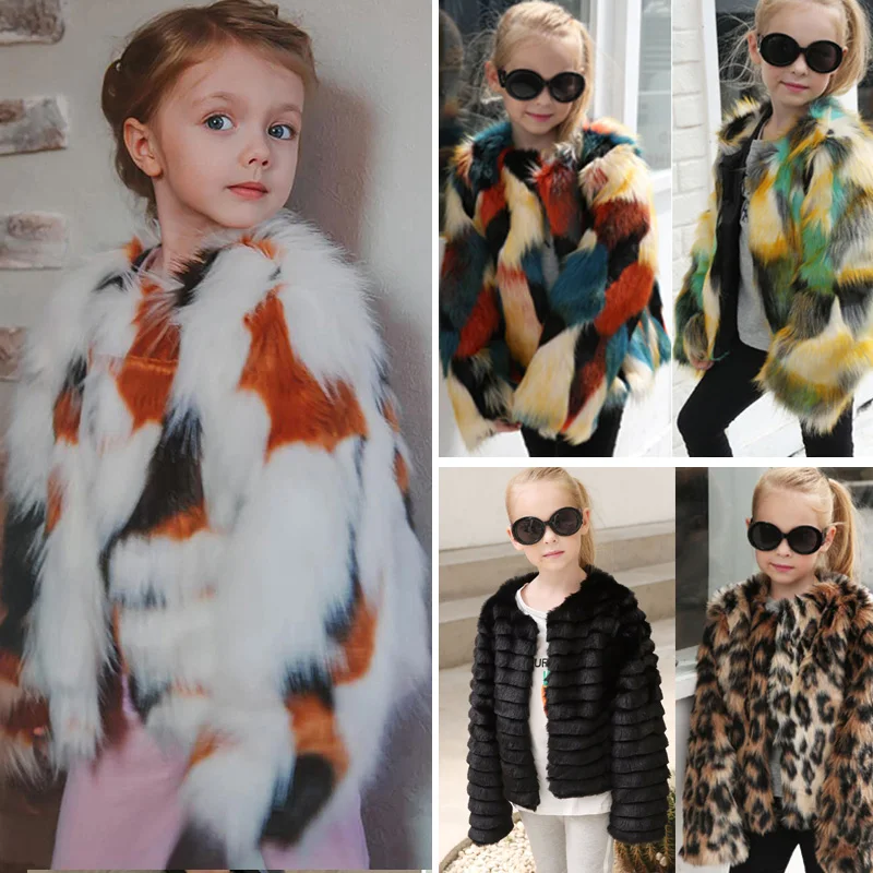 Children coat Spring autumn faux fur coat girls clothes winter windbreaker toddler coat Elegant Thick Warm Parka kids jackets
Children coat Spring autumn faux fur coat girls clothes winter windbreaker toddler coat Elegant Thick Warm Parka kids jackets