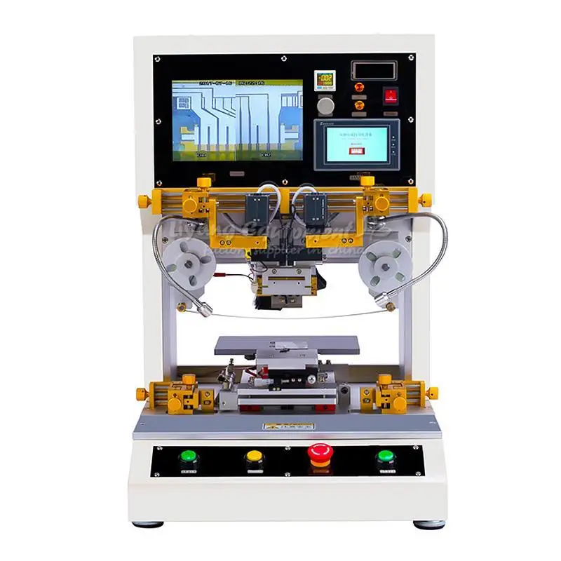 Semi-Auto LY 9011 big tray 16 inches universal mobile pad notebook repair machine with flex cable pulse hot press
Semi-Auto LY 9011 big tray 16 inches universal mobile pad notebook repair machine with flex cable pulse hot press