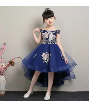 High-quality Kids Girls Embroidered Flower Formal Party Ball Gown dress Shoulderless Bridesmaid Wedding Children Tutu Dress
High-quality Kids Girls Embroidered Flower Formal Party Ball Gown dress Shoulderless Bridesmaid Wedding Children Tutu Dress