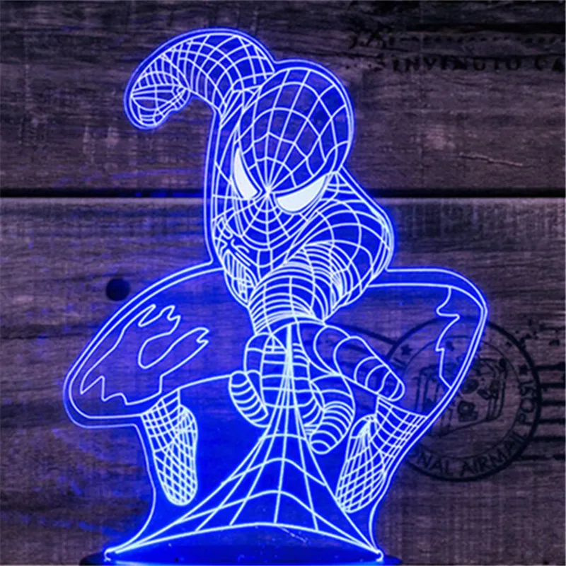 3D Led Lighting Creative Gift Night Light Usb Touch Switch Table Lamp Spiderman Light Led Home Corridor Hotel Party Atmosphere L
3D Led Lighting Creative Gift Night Light Usb Touch Switch Table Lamp Spiderman Light Led Home Corridor Hotel Party Atmosphere L