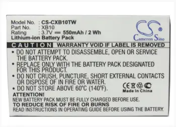 Cameron Sino 550mAh battery for XACT COMMUNICATION Wristlinx x2x x2x-2 x33xif x33xif-2 x3x xb10 XB10 Two-Way Radio Battery
Cameron Sino 550mAh battery for XACT COMMUNICATION Wristlinx x2x x2x-2 x33xif x33xif-2 x3x xb10 XB10 Two-Way Radio Battery