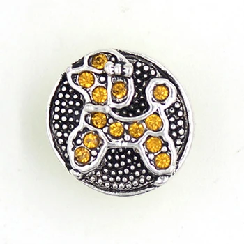 20pcs Wholesale Crystal Rhinestone Alloy Buttons 3 Colors Animal Pet Dog Buttons Fit 18mm Snap Button Jewelry Bracelet Necklace
20pcs Wholesale Crystal Rhinestone Alloy Buttons 3 Colors Animal Pet Dog Buttons Fit 18mm Snap Button Jewelry Bracelet Necklace