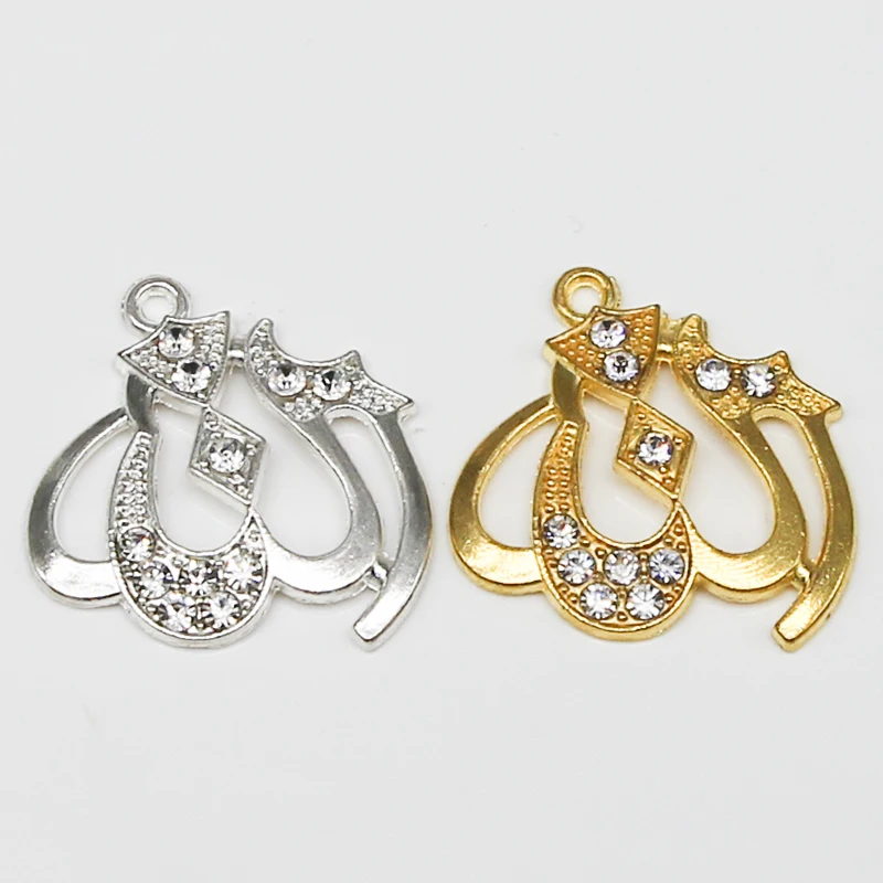 6pcs Rhinestone Islamic Allah Connector Religious Muslim Charm Pendant Accessories For Bracelets Necklaces Jewelry Making
6pcs Rhinestone Islamic Allah Connector Religious Muslim Charm Pendant Accessories For Bracelets Necklaces Jewelry Making